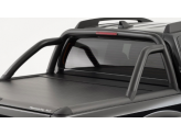 Крышка Mountain Top для Toyota HiLux  &quot;TOP ROLL&quot;, цвет черный c защитной дугой